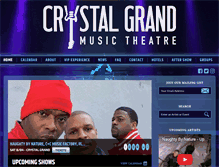 Tablet Screenshot of crystalgrand.com
